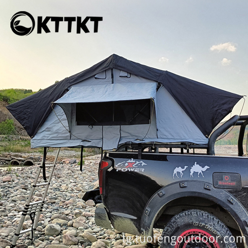50kg Black Outdoor Camping Large Car Roof Tent Jpg